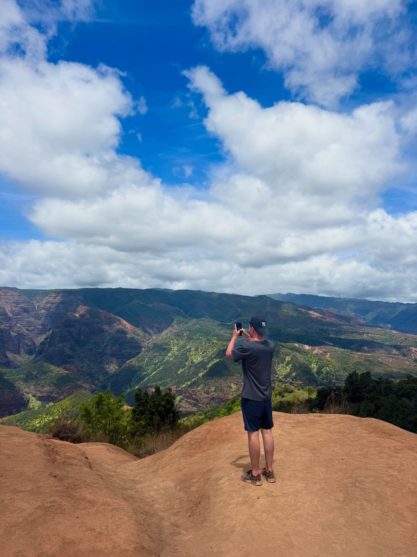 Waimea Canyon tour visitor photo